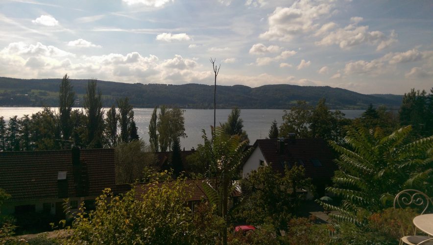 Blick auf den Bodensee vom Museum Haus Dix