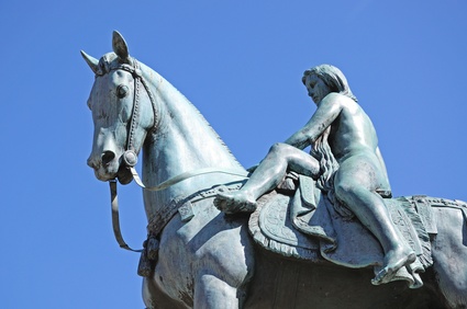 Statue von Lady Godiva in Coventry