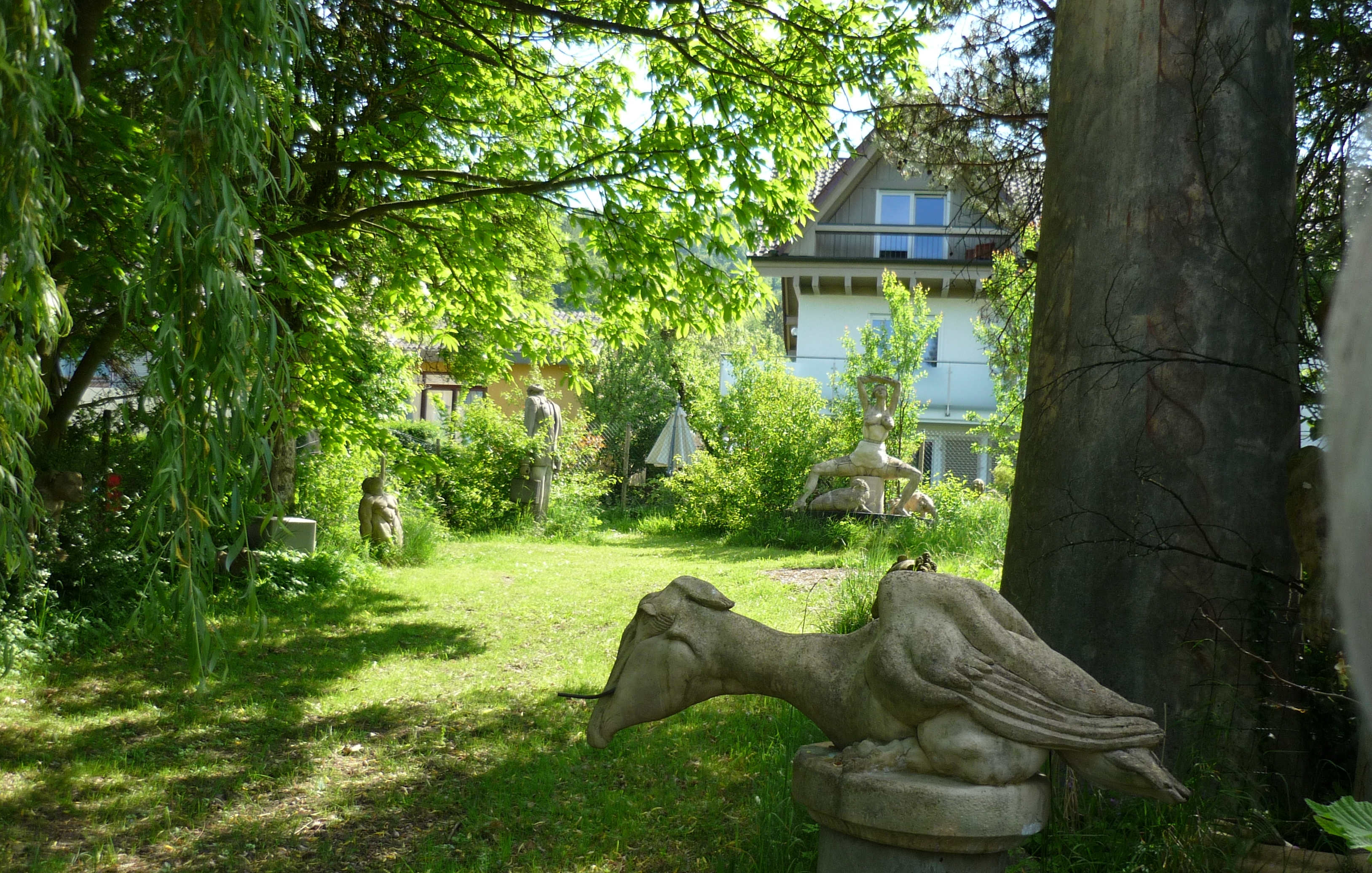 Peter Lenk am Bodensee: Bildhauergarten