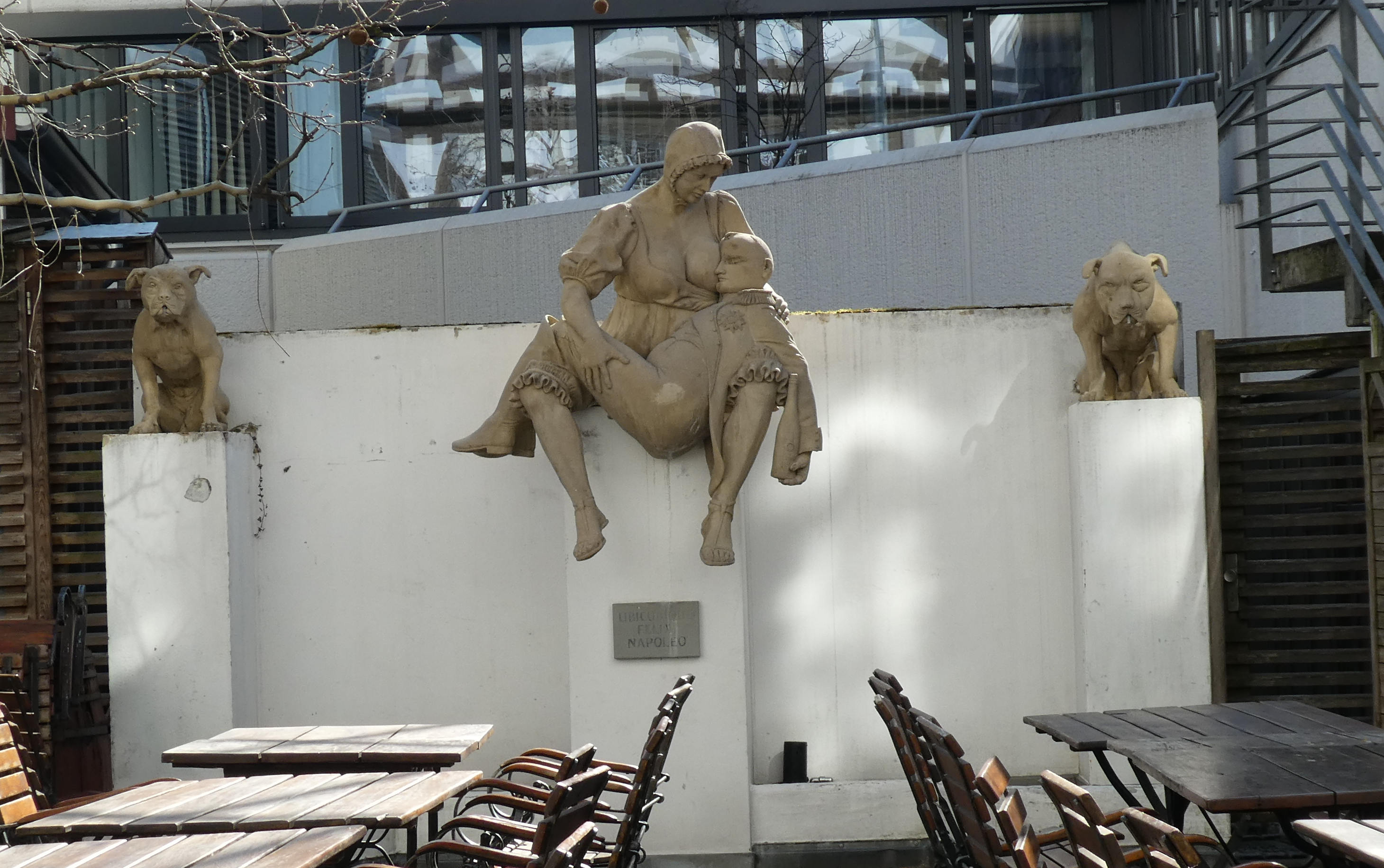 Peter Lenk am Bodensee: Napoleondenkmal