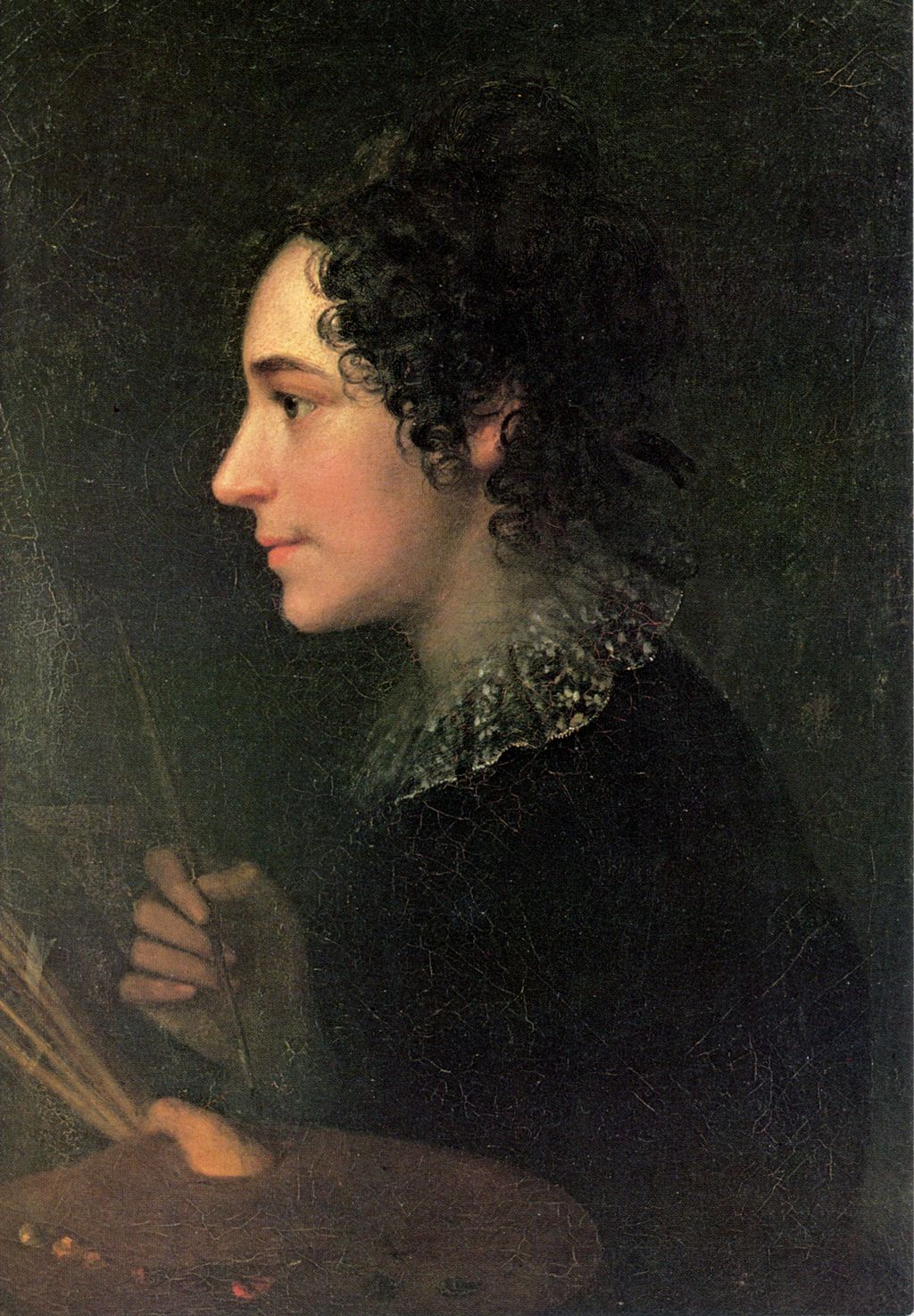 Marie Ellenrieder, Selbstbildnis 1819