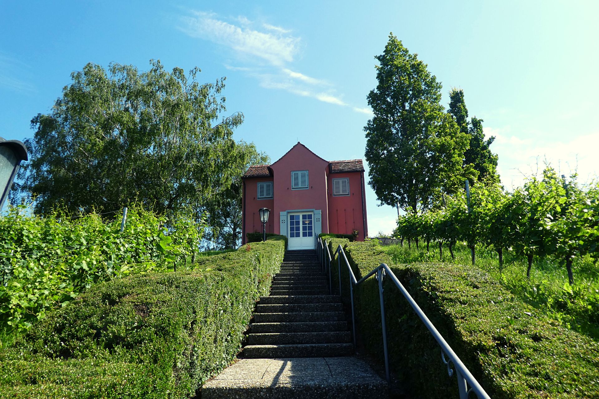 Das Fürstenhäusle, das Wohnort von Annette von Droste-Hülshoff in Meersburg erworben hat.